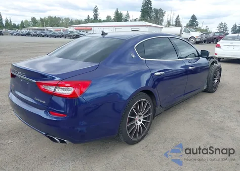 2015 Maserati Quattroporte Gts from USA, damaged, VIN ZAM56PPA5F1141415